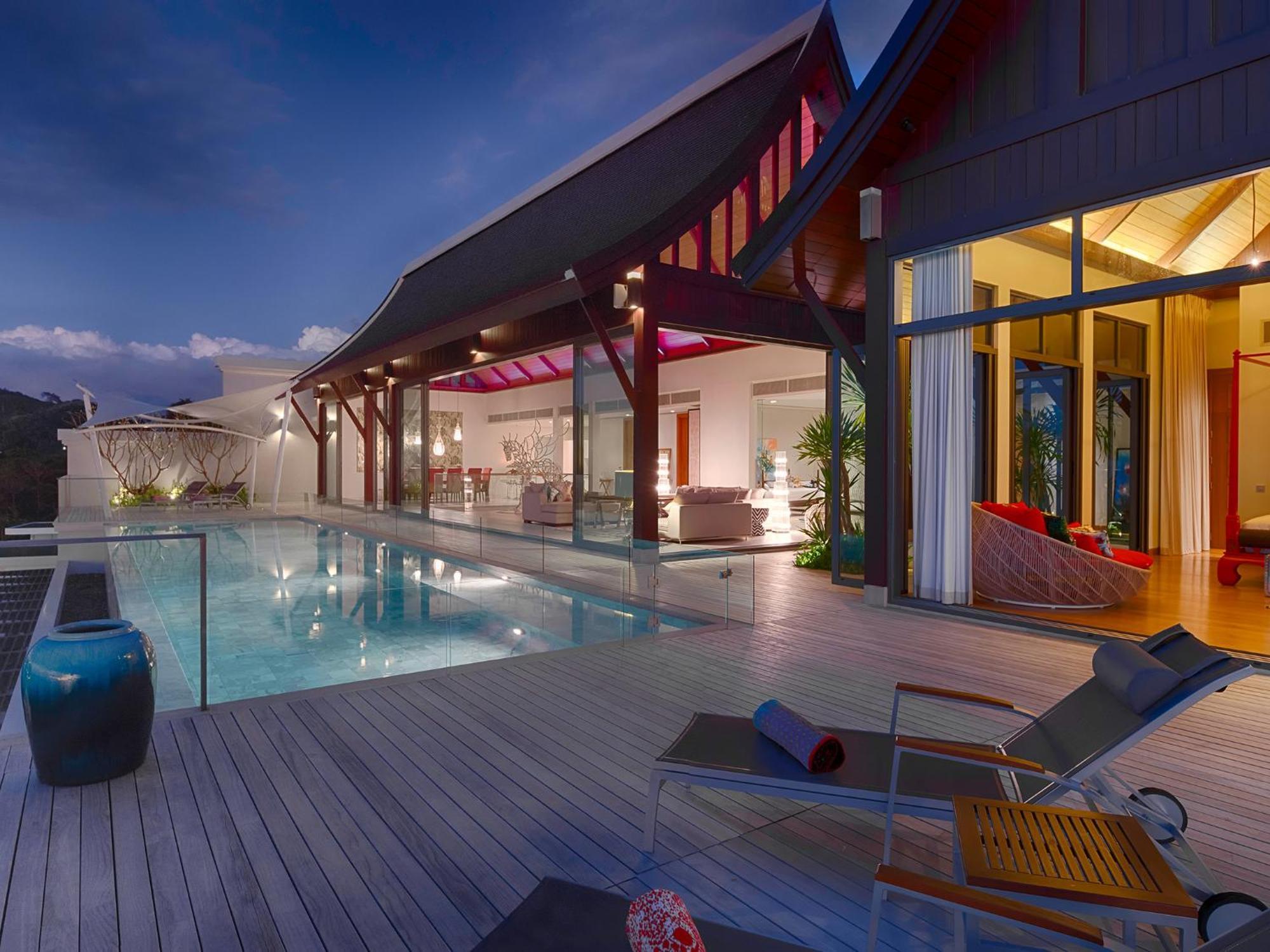 Malaiwana Villas Nai Thon Beach Bilik gambar